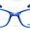 Shiny colored pc frame lady style reading glasses vintage model