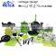 new design 120 piece kitchen starter set/pots and pans with dinnerware and cutlery set/cookware kitchen untnsils and tools