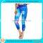 Women's Active Running Yoga Pants Tights Workout Fitness Leggings Capri