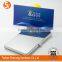 Stainless steel pocket mirror surface metal business card case simple sense is very good as gift for christmas new years