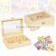 Wooden Tea Storage Box With Compartments