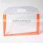 Custom hot seal vinyl pvc bag