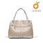 Terse stylish style multi pocket real leather handbag