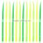 2016 Forest Green Grassblade Design Grass Leaf Shape Silicone Ball Pen