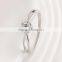 Lucury plating new fashion wedding diamond platinum rings