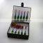 New packaging 10pieces oval brush set toothbrush makeup brush