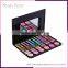 Wholesale oem combination long lasting lipgloss makeup shadows palette