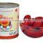 Fresh Canned fruit strawberry in syrup