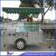 JX-HS200D Jiexian Professional Stainless Steel Towable Mobile Hot Dog Push Cart