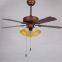 brown decorative 70w ac motor orient ceiling fan with light