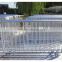 Galvanized or Powder coated crowd control barrier/ temporary fence barrier/steel pipe barrier
