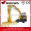 sugarcane grab loader with high lifting height