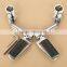 1.25" Long Angled Highway Engine Guard Foot Peg For Kawasaki Vulcan 750 800 900