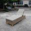 Wicker Outdoor Day Bed Sun Lounge With Cushion (BM-573)