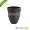plastic flower pot planter/UV protective wooden type plastic flower pot for home garden decoration