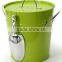 Wholesale Metal Ice Bucket with Lid and Scoop