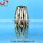 High Quality home decor silver plate ceramic vase, plating vase