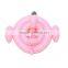 2017 hot selling leasure inflatable baby flamingo pool float outdoor swim ring and raft water party toy for kids