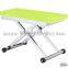 Modern designs metal center table, stainless steel folding dining table