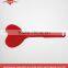 2pcs lip and love heart shaped nylon plastic spatula kitchen accessory