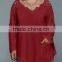 women boutique clothes Plus Size Lace Spliced Asymmetric T-Shirt fat women lace dress Blouses patterns
