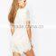 2015 Fashionable Hot Sale OEM Customized Eyelash Lace Women Romper