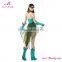 Halloween party women green poison ivy costume