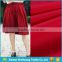 High Density Red 100% Cotton Poplin Dress Material Fabric for Sale