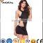 Latest Women Party Dress Black Sexy Lace Backless Mermaid Short Dress lingerie manufactuer