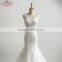 Long Floor-length White Wedding Dress Mermaid