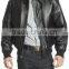 FREESAMPLE Men A2 flight bomber Slim Fit Locomotive Style Man Leather Jacket