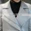 2017 Newest Korean Women Short Real Leather Jacket Coat With Big Fox Fur Cuff
