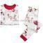 Sexual girls and boy image children outfits 100% cotton ruffles baby girl outfits clothing newborn christmas pajamas