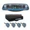 Car parking sensor/Wireless Rearview Mirror VFD Display Parking sensor With 4 Sensors-WRD-VFD027C4