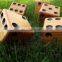 Wholesale Factory Price Outside Wooden Giant Dice Yard Dice Game