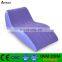 Two color Inflatable S shaped sofa inflatable chair inflatable lounge