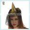 Womens Halloween Party Costume Mini Witch Hats With Veil HPC-0263