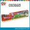 Soccer goals set with ball and inflator
