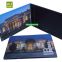 Rechargeable LCD Video Brochure , Video In Print Brochure For Advertising