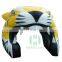 Best selling PVC inflatable football helmet tunnel for football games