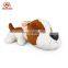 2017 Best Made Soft Big Head Dog Toys Stuffed Animal Custom Plush Cute Dog Doll