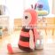 Custom design soft bee plush stuffed animals toys for children