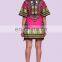 Indian Pink African Women Kaftan Caftan Dress Dashiki Vintage Boho Maxi Gown 1 Size Plus