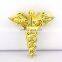 Manufacturers china wholesale magnetic back gold angel lapel pin