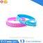 Personalized colorful custom silicone bracelet