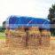 Waterproof Pe traps Round Hay Bales Poly Tarp Covers