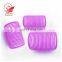 44*64mm*63*64mm women colorful self grip hook and loop hair rollers with soft foam sponge