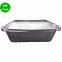 100 Pack Aluminum Pans with Plastic Transparent Lids, Deep Steam Table Pans, Rectangular Aluminum Pans for Cake, Roasting (600 ML)