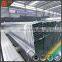 EN10219 rhs galvanized steel tube/60x60 steel hollow section erw square pipe