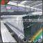 40x40 standard galvanized steel pipe, pre galvanized square tube manufacturer